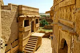 Photo of the ruins of Kuldhara village in rajasthan India