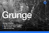50 Black & White Grunge Textures Cover Image 1