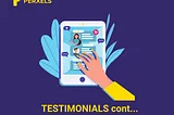 Perxels — The Testimonials