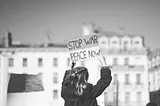 Stop war Peace now protestors