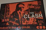 The Clash Tour poster
