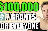 7 Ways To Find Grants Using ChatGPT! $100,000 GRANTS In SECONDS!