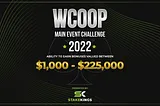 WCOOP Main Event Challenge 2022