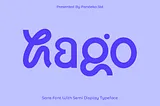 Hago - Unique Sans Font Cover Image 1