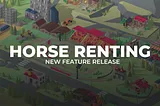 DeRace Ecosystem Expansion: Horse Renting LIVE