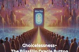 Choicelessness~ The BlissFlip Oracle Button