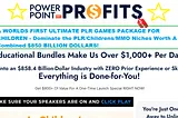 Powerpoint Profits Kids Games PLR: Engage & Earn!