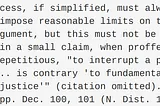 What does “procedural due process” mean in Massachusetts small claims courts?