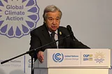 UN Chief announces $3.1bn disaster action plan at COP27