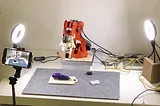How I built a robot in my studio during WFH — under $300