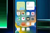 iPhone 14 Simulator. Splash screen with warp animation