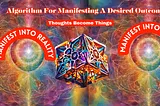 The algorithm for manifesting a desired outcome spinning cube manifest into reality