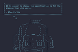 Some inspirational quotes from ascii art characters. Image by Author.
