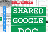 Party in a Shared Google Doc