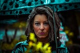 Woman’s portait.