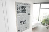 This Super-Clean Smart Screen Puts a Newspaper on Your Wall