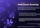 Nobel prizes are being given to innovators in this field: Multi-cancer screening is a breakthrough…