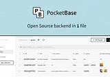 PocketBase self-hosted Firebase alternative