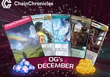 CHAINCHRONICLES DECEMBER’S PACKAGES REVEAL 👀🚀
