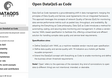 Data Quality of Service (DataQoS) as Code — Reusable Component
