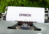 Scientists Need Prominent Spaces to Publish Opinion Pieces
