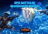 Epic War: Crypto gaming based on blockchain technology