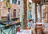 With a Glass of Wine in Venice: Can You Imagine Yourself?