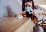 Research Reveals Downside to Disinfectant Cleaners