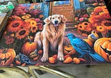 Today Mom and I Worked on a Puzzle Together