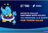 Holdex is adding Infinito Wallet as a partner to boost our level of support for crypto…