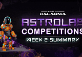 Mines of Dalarnia Astrolab Competitions: Week 2 Summary