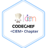 CodeChef CIEM Chapter
