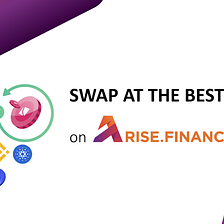 SWAP AT THE BEST RATES ON ARISE DEX AGGREGATOR.