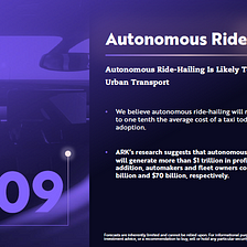 Autonomous ride-hailing: A transportation and logistics revolution streaming in real-time