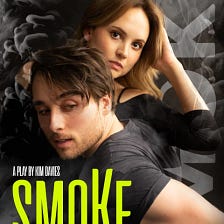 Smoke: Meaghan Martin and Oli Higginson did not come to play