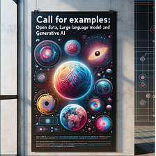 Call for Examples: Open Data, Large Language Models, and Generative AI