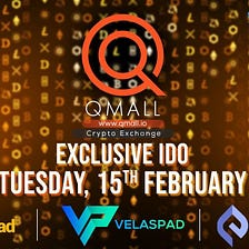 QMALL ($QMALL) — Exclusive IDO! Coming this Tuesday, February 15th