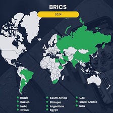 The BRICS grouping was originally known as “BRIC” before the inclusion of South Africa in 2010…