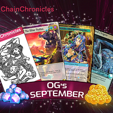 CHAINCHRONICLES SEPTEMBER’S PACKAGES REVEAL 👀🚀