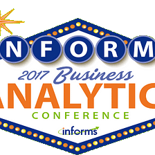 Conference Blogging INFORMS Analytics 2017