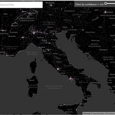 Esplosione di dati geografici: analisi del primo rilascio di OvertureMaps Foundation in Italia