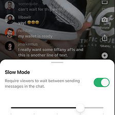 Moving Slow to Move Fast: Real-time Chat Rate Limiting