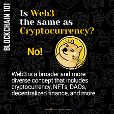 Web3 vs Cryptocurrency: What’s the Difference?
