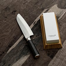 Japanese Kamikoto Kanpeki Honshu steel knife Set - Ruby Lane