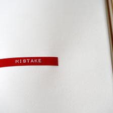 Overcoming Mistakes