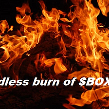 The endless burn of BOX token with the massive Defibox Protocol revenue