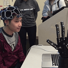 From brain waves to robot movements with deep learning: an introduction.