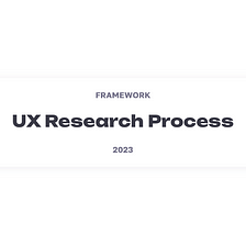 Research in design: how to structure the process