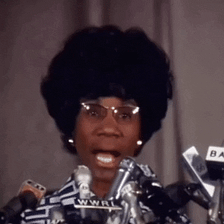 A GIF Look Back at Shirley Chisholm’s Historic Run for President