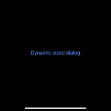 Custom dynamic sized dialog (iOS)
